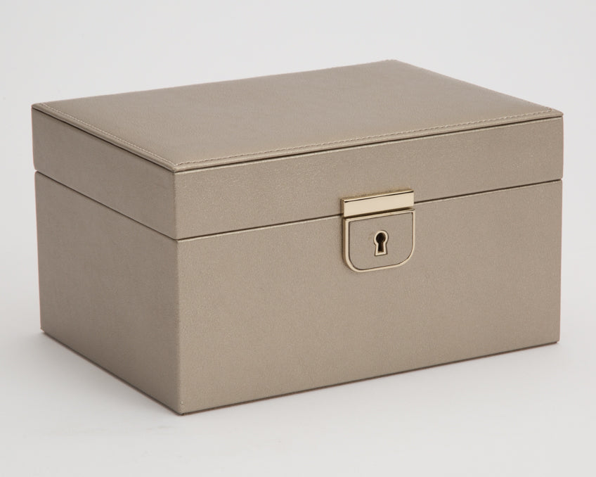 WOLF Palermo Pewter Small Jewellery Box 213178
