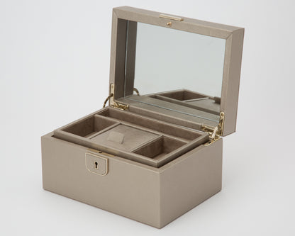 WOLF Palermo Pewter Small Jewellery Box 213178