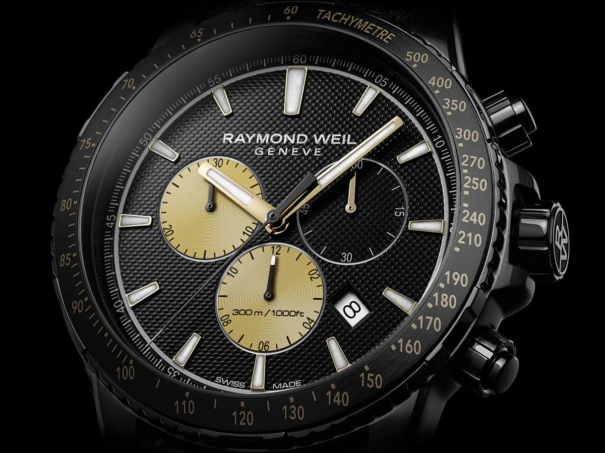 Raymond Weil Tango 300 Marshall Amplification Limited Edition Chronograph Watch 8570-BKC-MARS1