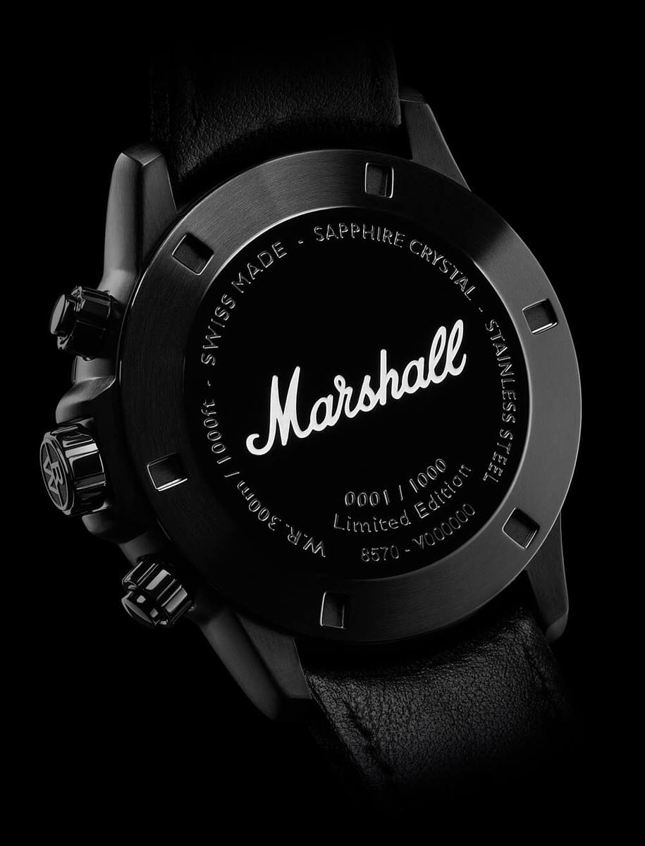 Raymond Weil Tango 300 Marshall Amplification Limited Edition Chronograph Watch 8570-BKC-MARS1