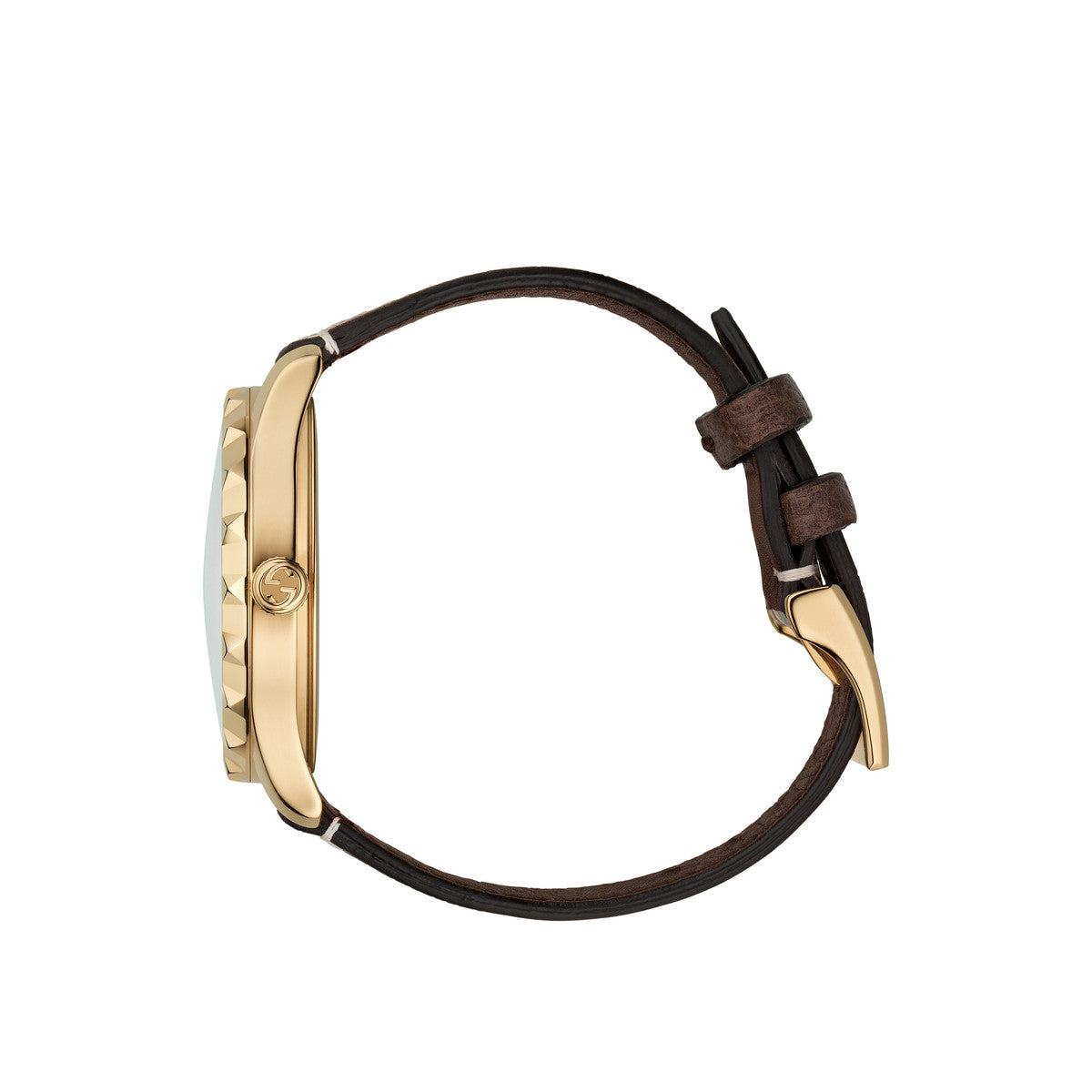 Gucci G-Timeless Le Marché des Merveilles Garden Floral Blooms PVD Gold Plated Womens Quartz Watch YA1264084