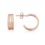 Four Row Openwork Creole Earrings
