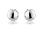 Classic Ball Stud Earrings (10mm)