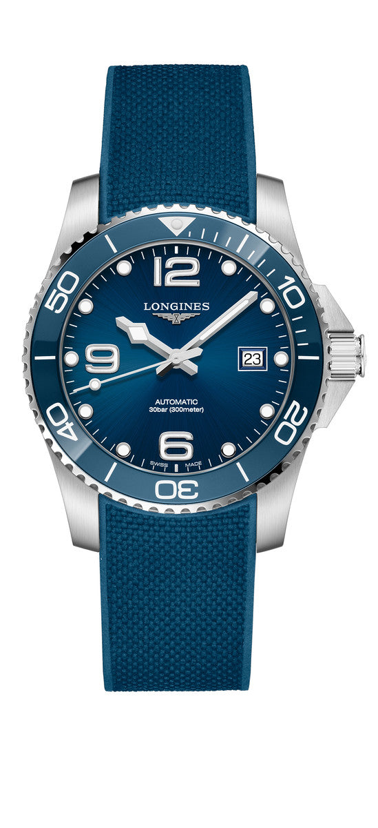 Longines HydroConquest Blue Dial Stainless Steel Mens Watch L37814969