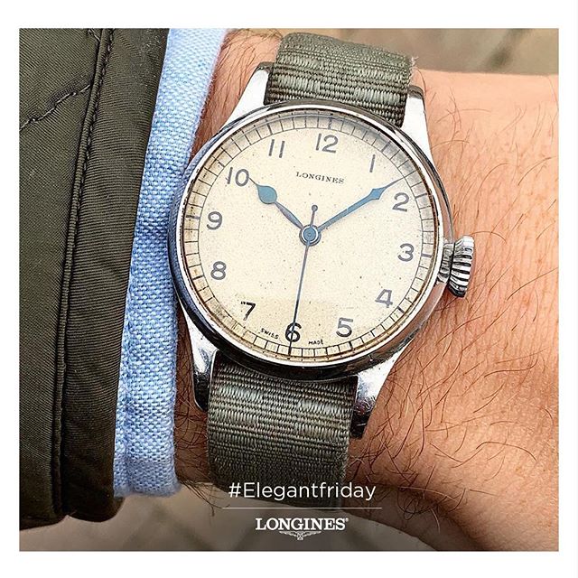 The Longines Heritage Military Mens Watch L28194932