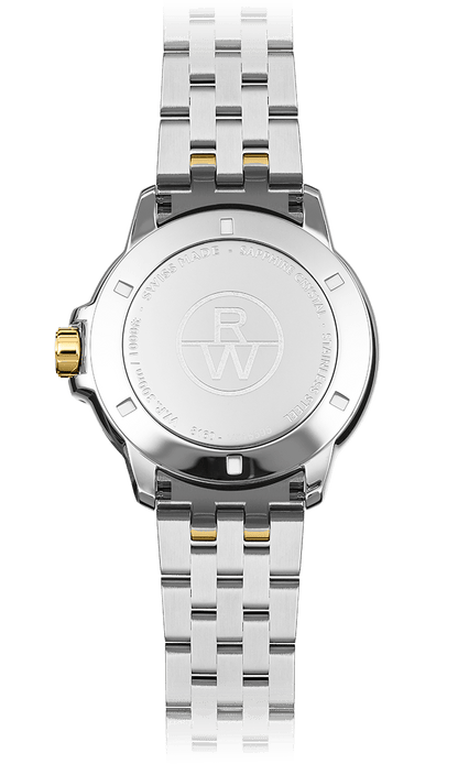 Raymond Weil Tango White Dial Two Tone Mens Quartz Watch 8160-STP-00308