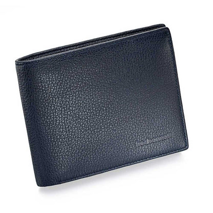 Fred Bennett Dark Blue Leather Wallet W010