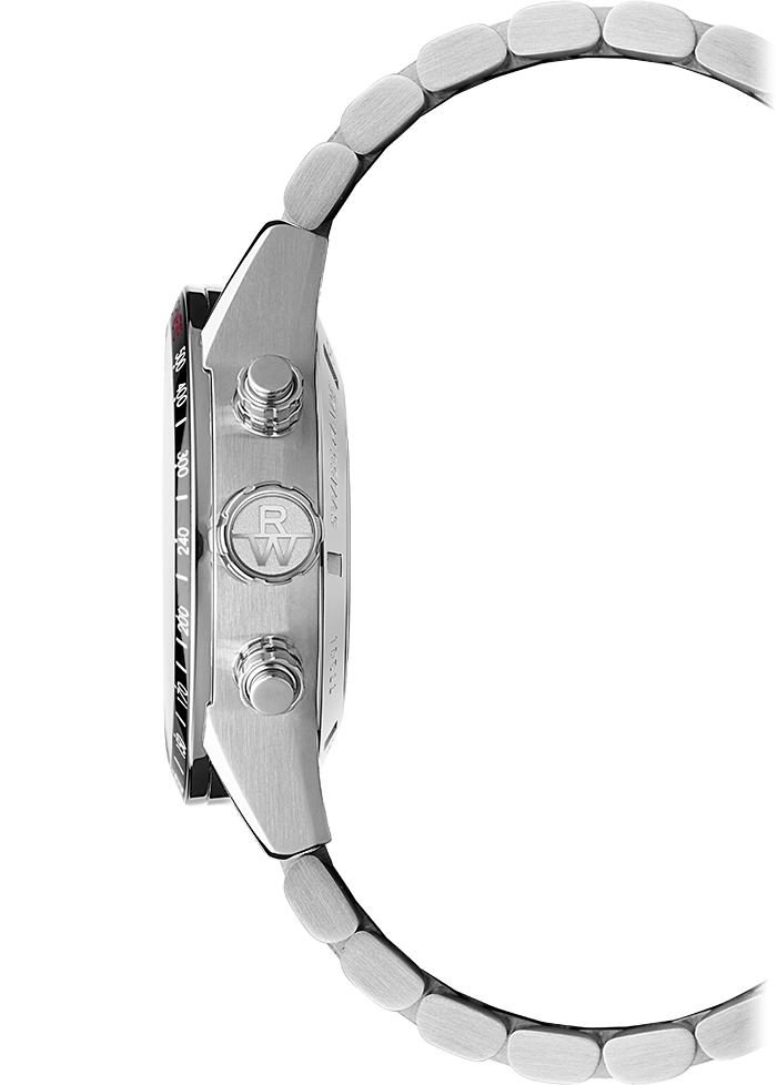 Raymond Weil Freelancer Silver Dial Stainless Steel Chronograph Mens Watch 7731-ST1-65421