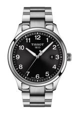 Tissot Gent XL Classic Stainless Steel Black Dial Mens Quartz Watch T1164101105700