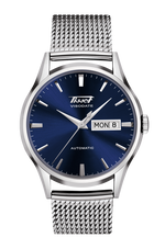 Tissot Heritage Visodate Blue Dial Stainless Steel Mens Watch T0194301104100