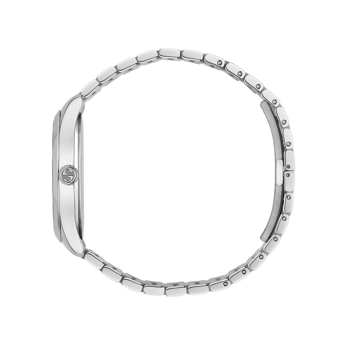 Gucci G-Timeless Iconic Bee Silver Dial Two Tone Unisex Quartz Watch YA1264131