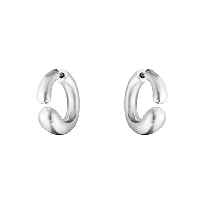 Georg Jensen MERCY Sterling Silver Open Hoop Earrings 10015339