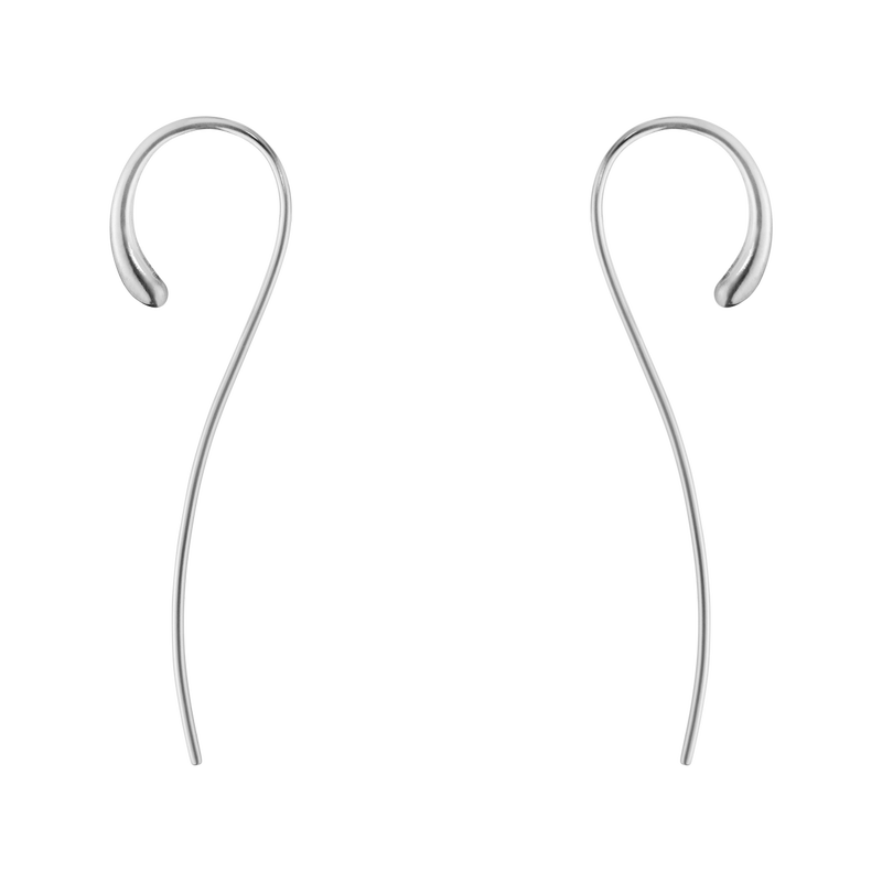 Georg Jensen MERCY Sterling Silver Hook Drop Earrings 10015599