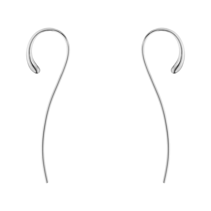 Georg Jensen MERCY Sterling Silver Hook Drop Earrings 10015599