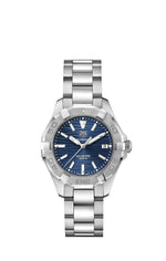 TAG Heuer Aquaracer Stainless Steel Blue Dial Womens Quartz Watch 35mm WBD131D.BA0748