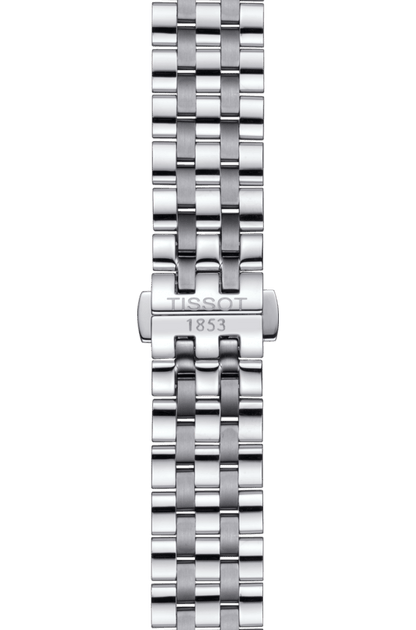 Tissot Carson Premium Silver Dial Stainless Steel Mens Quartz Watch T1224101103300