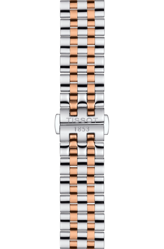 Tissot Carson Premium Silver Dial Two Tone Mens Quartz Watch T1224102203300