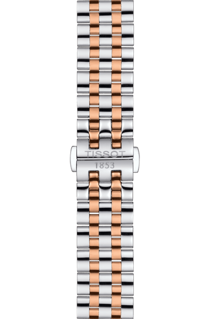 Tissot Carson Premium Silver Dial Two Tone Mens Quartz Watch T1224102203300