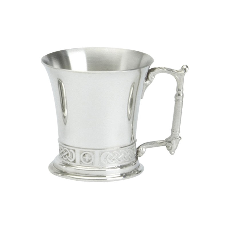 Child's Pewter Christening Celtic Mug/Cup