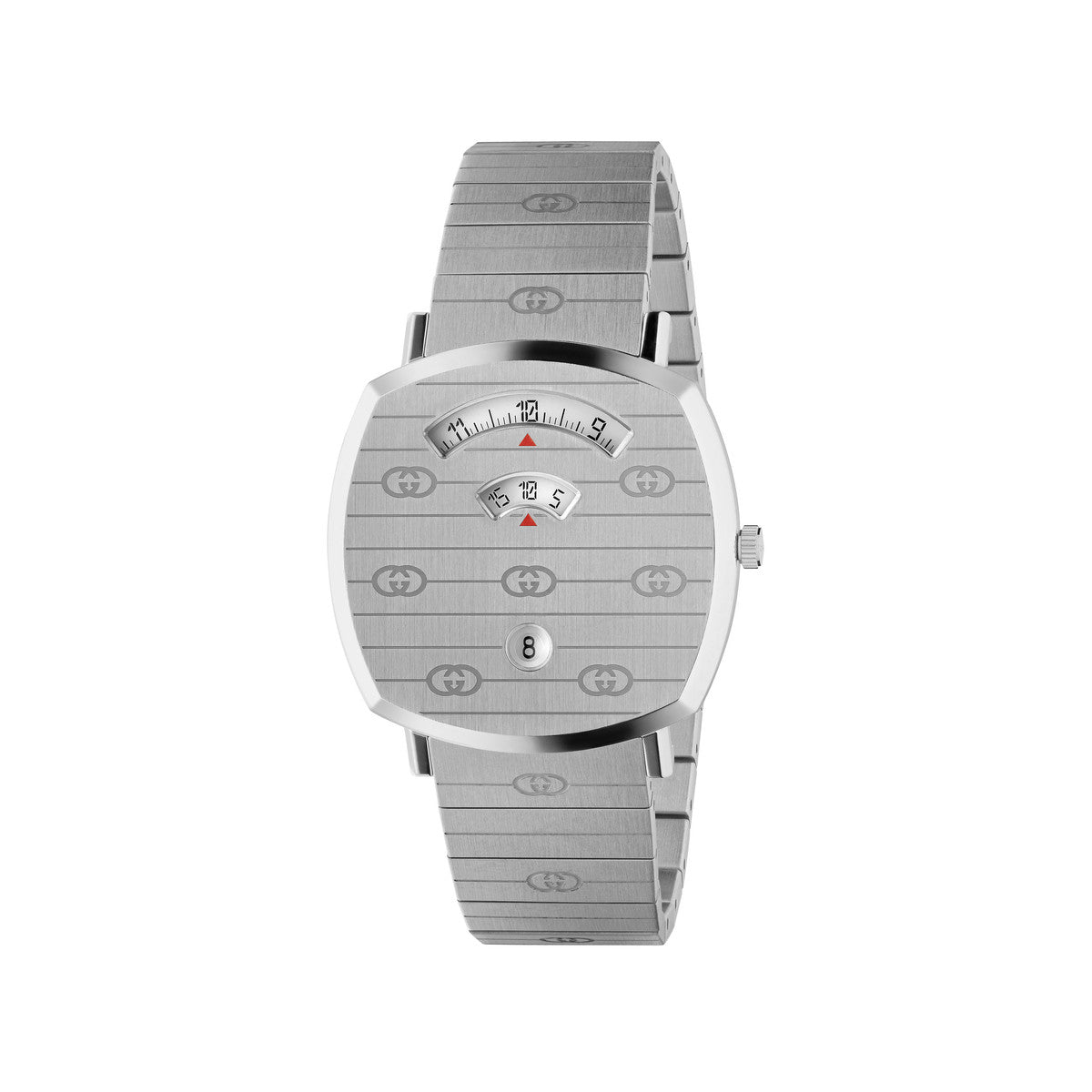 Gucci Grip 38mm Stainless Steel Unisex Quartz Watch YA157410