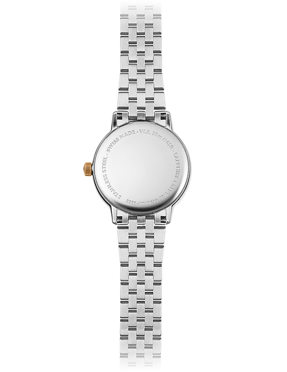 Raymond Weil Toccata Mother of Pearl Dial Diamond Set Two Tone Womens Quartz Watch 29mm 5985-STP-97081
