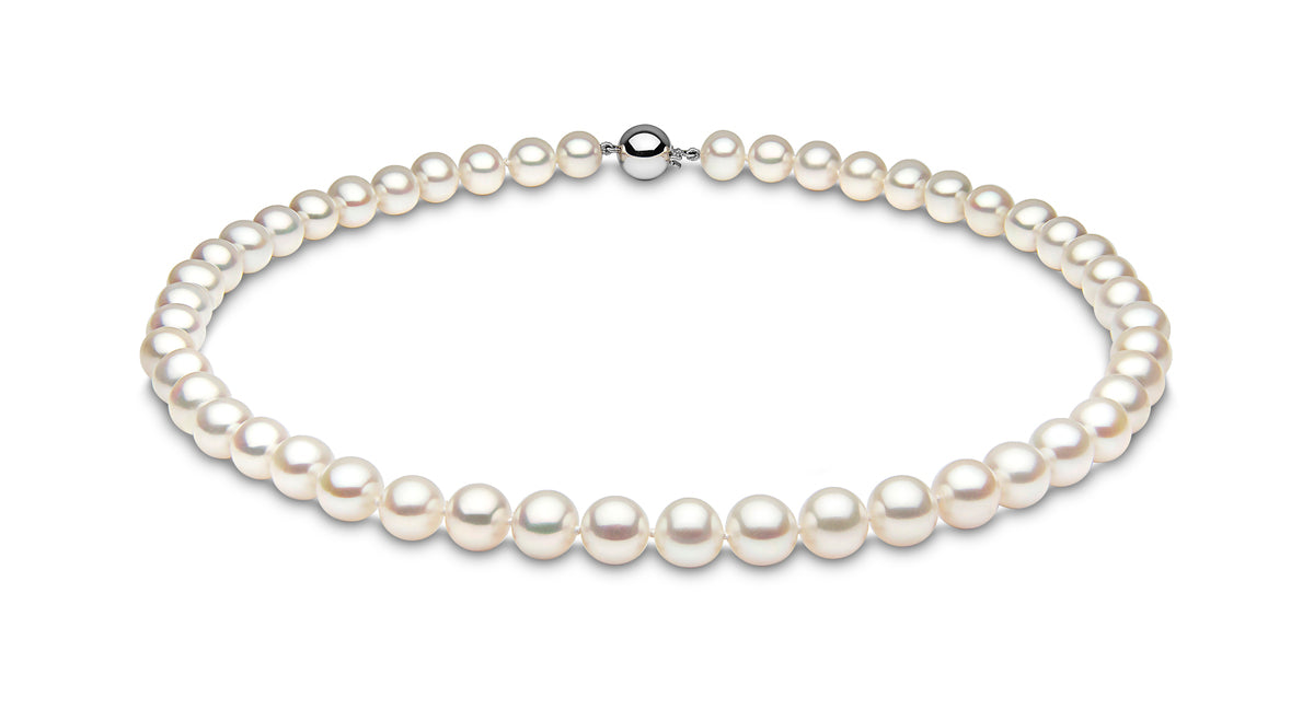YOKO London 9mm Cultured Freshwater Pearl 18" Necklace