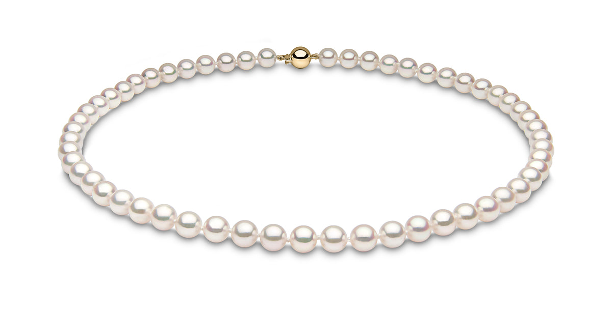 YOKO London 7mm Cultured Japanese Akoya Pearl 18" Necklace