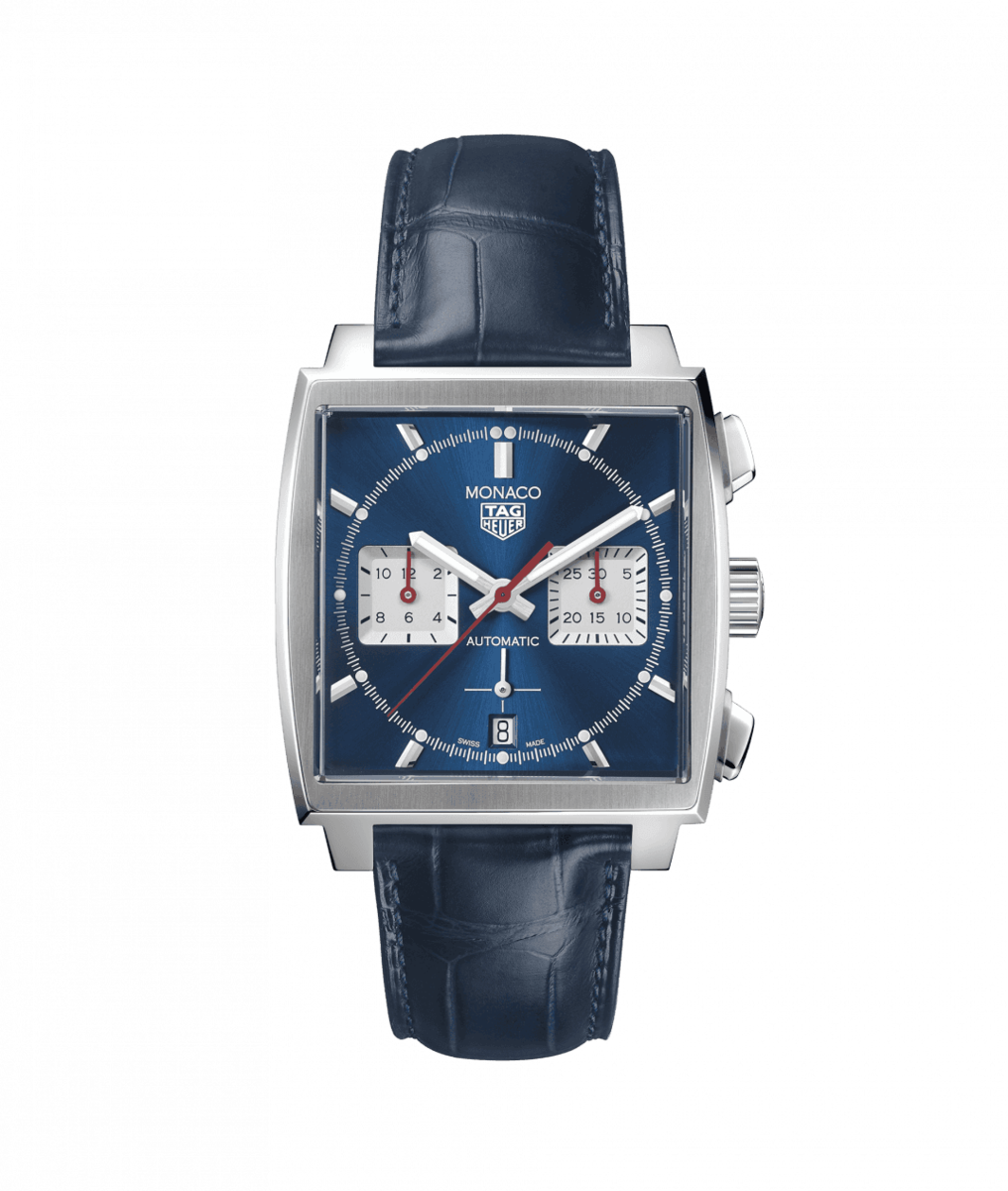 TAG Heuer Monaco Calibre Heuer 02 Stainless Steel Mens Chronograph Watch CBL2111.FC6453