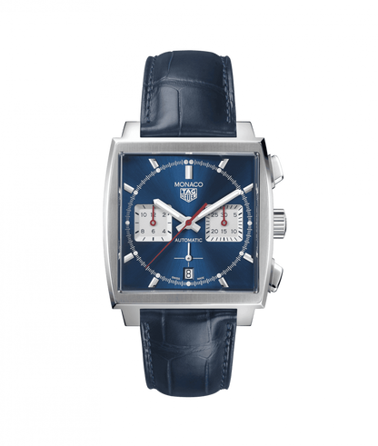 TAG Heuer Monaco Calibre Heuer 02 Stainless Steel Mens Chronograph Watch CBL2111.FC6453