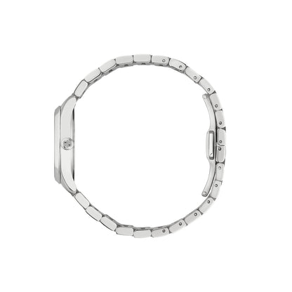 Gucci G-Timeless Feline Pink Mother of Pearl Dial Stainless Steel Womens Quartz Watch YA1265013
