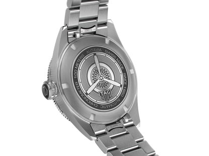 TAG Heuer Autavia Brown Black Dial Calibre 5 Chronometer Stainless Steel Mens Watch WBE5114.EB0173