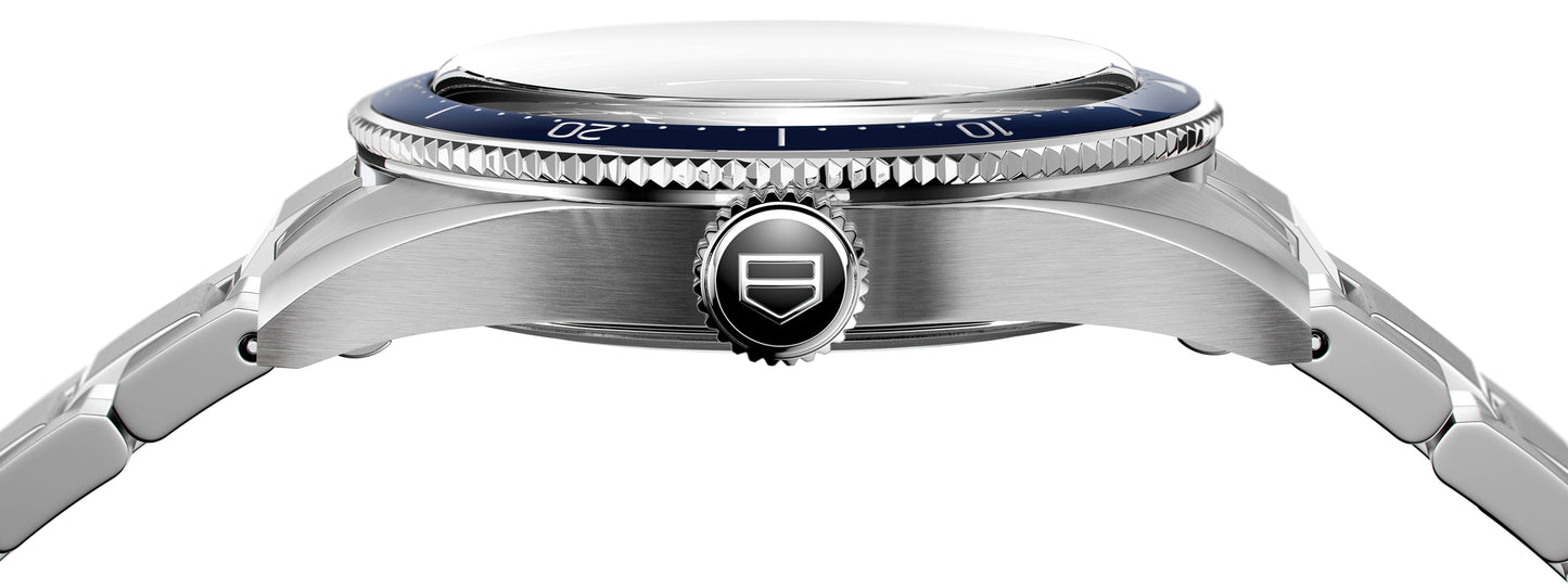 TAG Heuer Autavia Blue Dial Calibre 5 Chronometer Stainless Steel Mens Watch WBE5116.EB0173