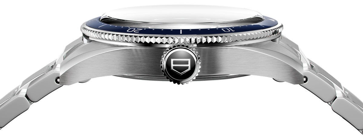 TAG Heuer Autavia Blue Dial Calibre 5 Chronometer Stainless Steel Mens Watch WBE5116.EB0173