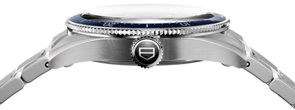 TAG Heuer Autavia Blue Dial Calibre 5 Chronometer Stainless Steel Mens Watch WBE5116.EB0173