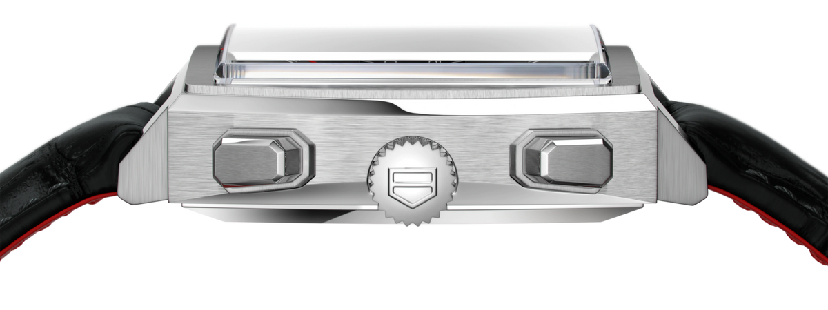 TAG Heuer Monaco Calibre 12 Final Edition Grey Dial Chronograph Stainless Steel Mens Watch CAW211J.FC6476