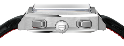 TAG Heuer Monaco Calibre 12 Final Edition Grey Dial Chronograph Stainless Steel Mens Watch CAW211J.FC6476
