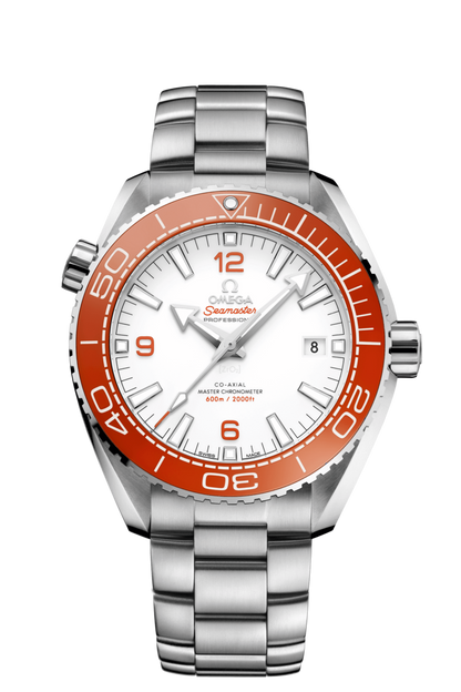Omega Seamaster Planet Ocean 600M Co-Axial Master Chronometer White Dial Stainless Steel Mens 43.5mm Wristwatch 21530442104001