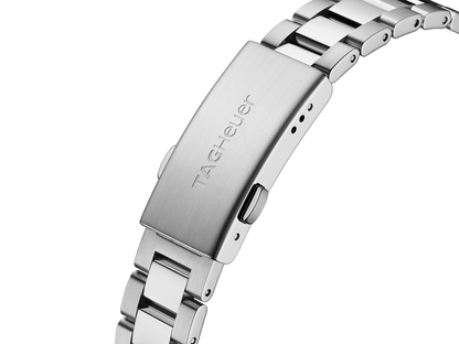 TAG Heuer Aquaracer Stainless Steel Mother of Pearl Diamond Set Dial Womens Quartz 27mm Watch WBD1414.BA0741