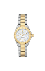 TAG Heuer Aquaracer  Two Tone Womens Quartz 27mm Watch WBD1420.BB0321