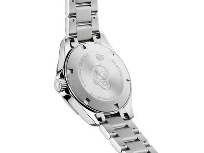 TAG Heuer Aquaracer Stainless Steel Black Dial Womens Quartz 32mm Watch WBD1310.BA0740