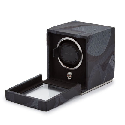 WOLF Memento Mori Cub Single Winder with Cover Watch Winding Box 493102