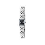 Gucci G-Frame Black Diamond Set Dial Stainless Steel Womens Quartz Watch YA128507