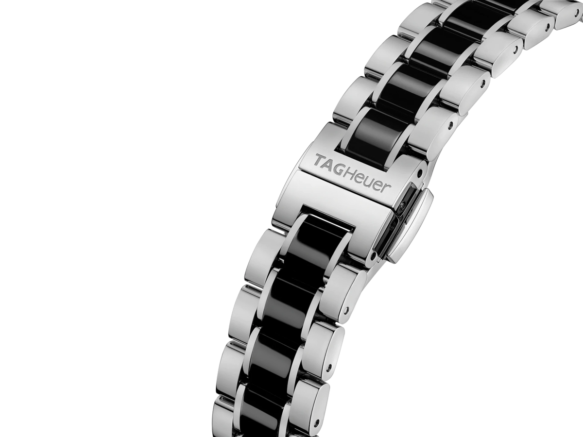 TAG Heuer Formula 1 Stainless Steel & Black Ceramic Diamond Set Womens Quartz Watch WBJ141AB.BA0973