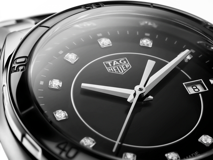 TAG Heuer Formula 1 Stainless Steel & Black Ceramic Diamond Set Womens Quartz Watch WBJ141AB.BA0973