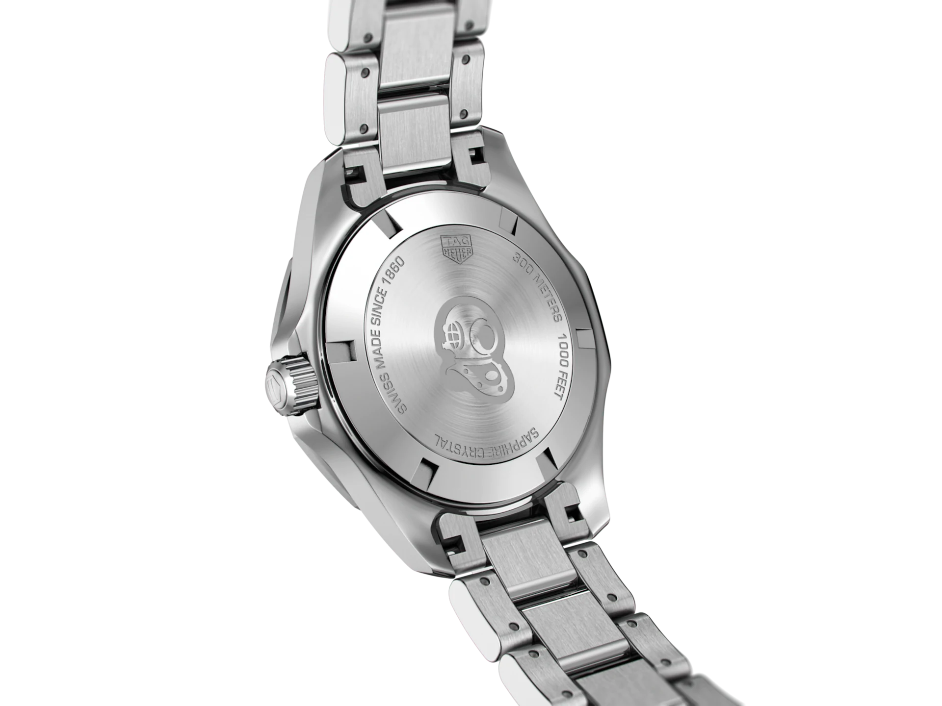 TAG Heuer Aquaracer Stainless Steel Blue Dial Womens Quartz Watch 35mm WBD131D.BA0748