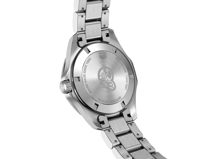 TAG Heuer Aquaracer Stainless Steel Blue Dial Womens Quartz Watch 35mm WBD131D.BA0748