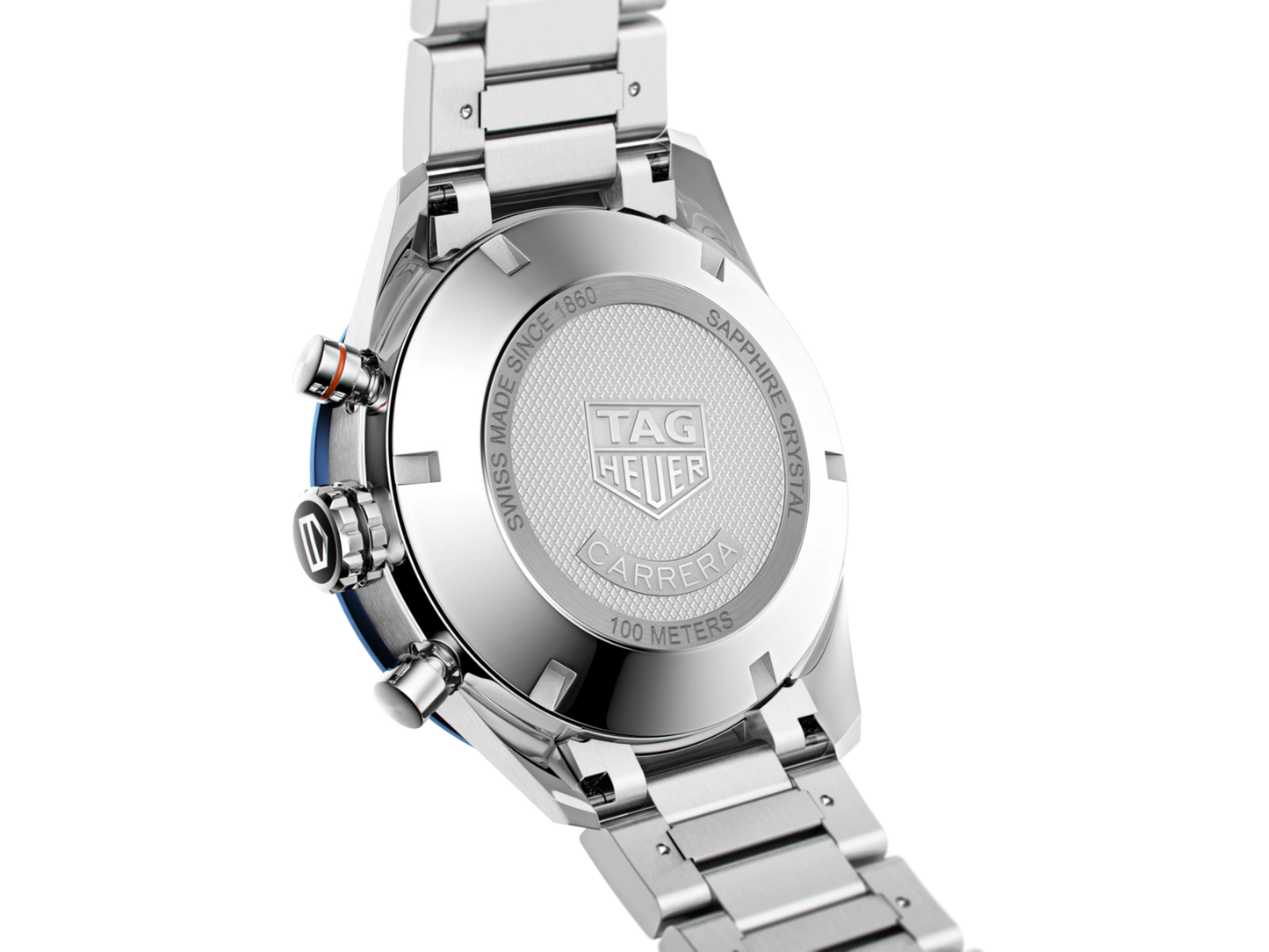 TAG Heuer Carrera Calibre 16 Blue Dial Stainless Steel Mens Chronograph Watch CBM2112.BA0651
