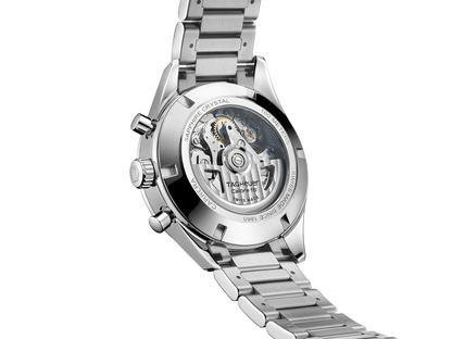 TAG Heuer Carrera Calibre 16 Blue Dial Stainless Steel Mens Chronograph Watch CBK2112.BA0715
