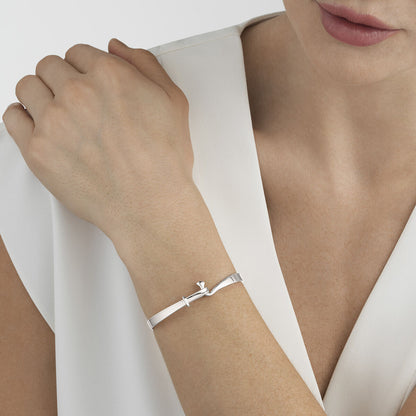 Georg Jensen TORUN Sterling Silver Bangle (large) 20000525000L