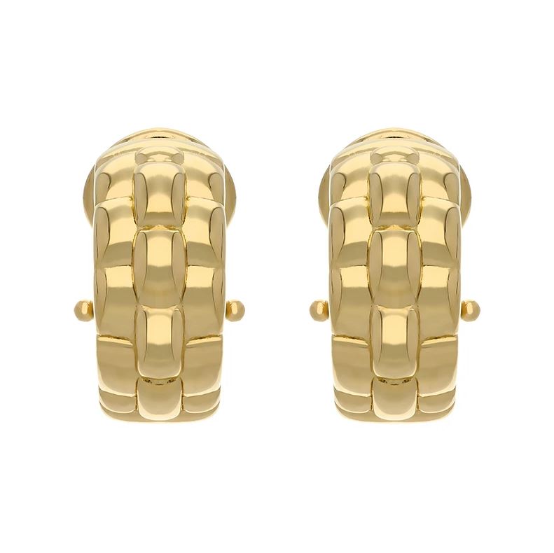 FOPE Luci 18ct Gold Hoop Earrings